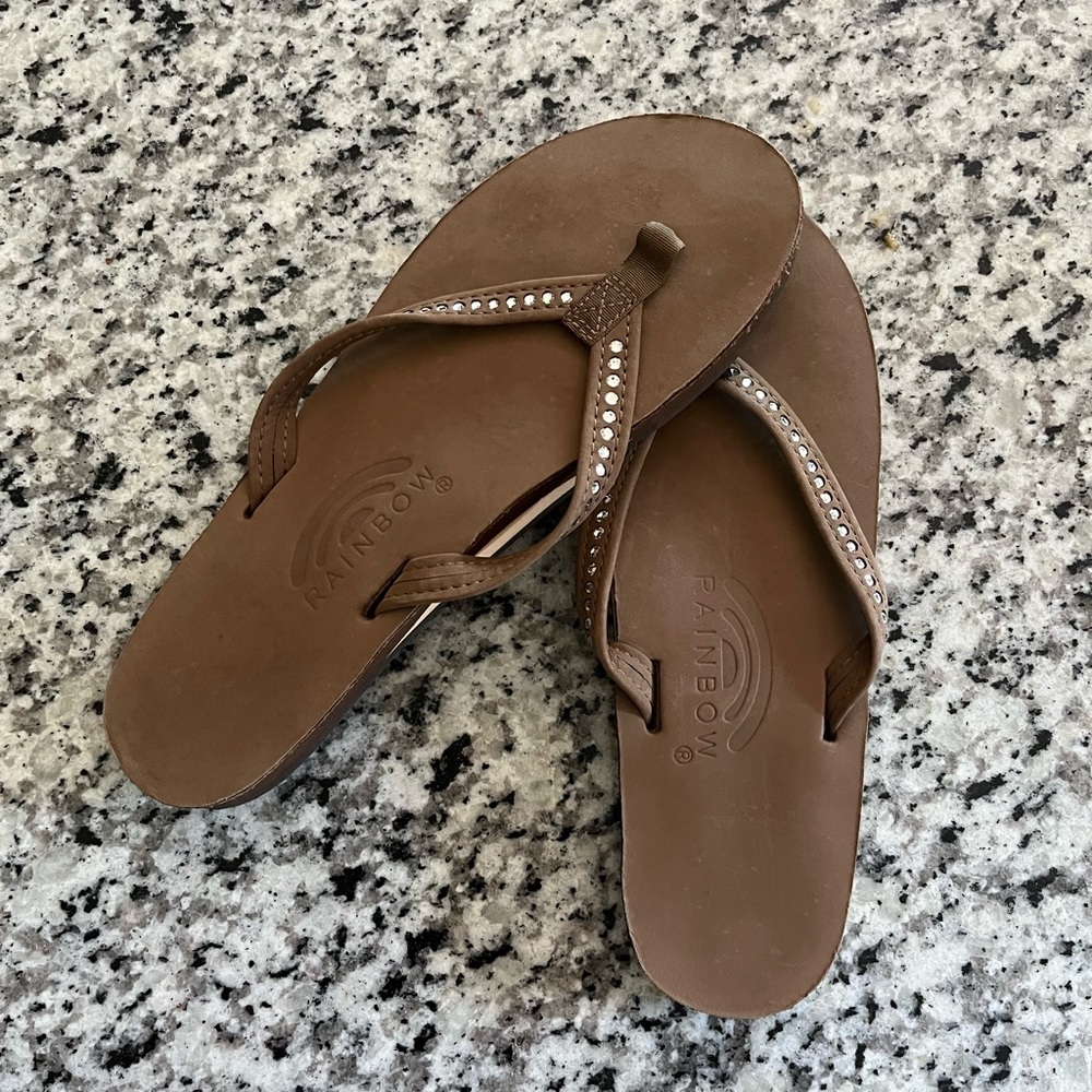 Rainbow sandals
